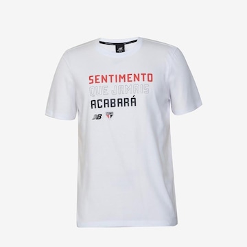 Camiseta do São Paulo Sentimento New Balance - Masculina