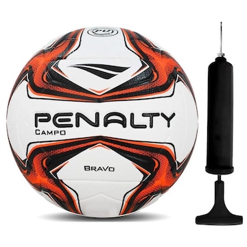 Bola Campo Penalty Bravo Xxiv + Bomba de Ar