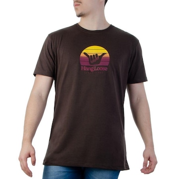 Camiseta Hang Loose Silk Sunset - Masculina