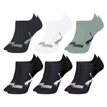 Kit Meia Puma Sapatilha Esportiva - 6 Pares - Masculina