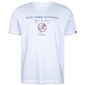 Camiseta New Era New York Yankees Fashion Vintage Class - Masculina