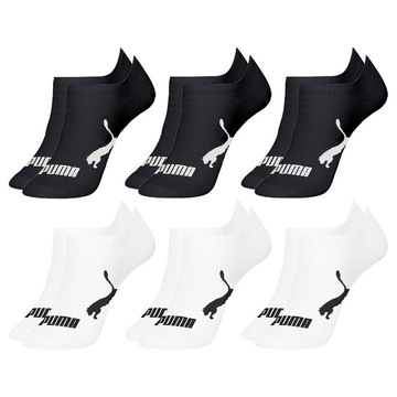 Meias Puma Sapatilha Esportiva - 6 Pares - Masculina