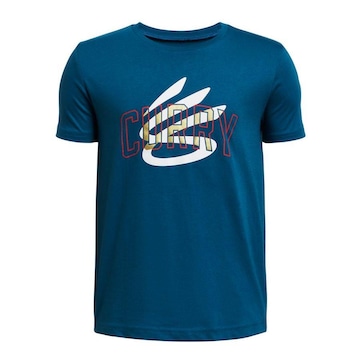 Camiseta Under Armour Curry Logo - Infantil