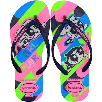 Chinelo Havaianas Slim Powerpuff - Infantil