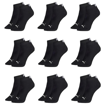 Kit Meia Puma Sapatilha Esportiva - 9 Pares - Masculina