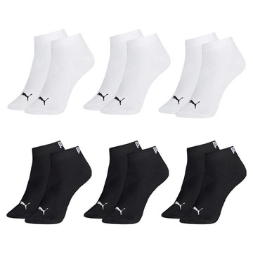 Kit Meia Puma Sapatilha Esportiva - 6 Pares - Masculina