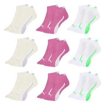 Kit Meia Puma Sapatilha Esportiva - 9 Pares - Feminina