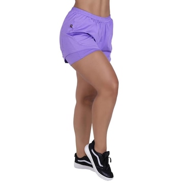 Shorts Orbis Fitness Feminino com Short Interno