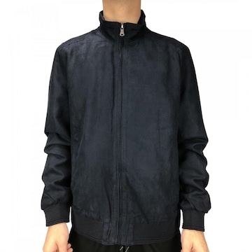 Jaqueta Bomber Jab Suede S/ Capuz Masculina