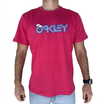 Camiseta Oakley Mushrrom Logo - Masculina