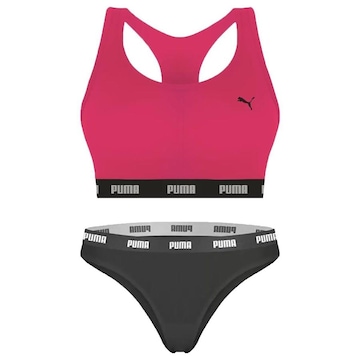 Top Puma Nadador + Calcinha Biquíni - Feminino