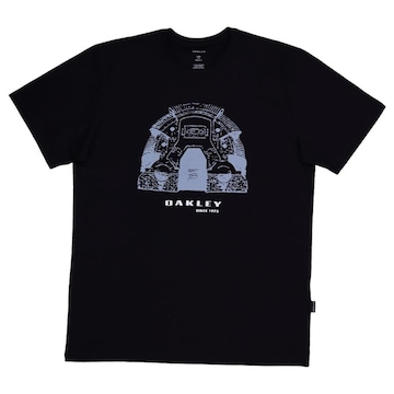 Camiseta Oakley Bunker Tee - Masculina