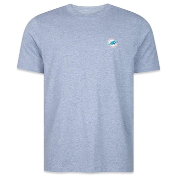 Camiseta New Era Miami Dolphins Mini Logo - Masculina