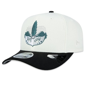 Boné Aba Curva New Era 950 Philadelphia Eagles Carnaval Game - Snapback - Adulto