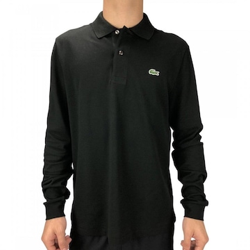 Camisa Polo Manga Longa Lacoste Best - Masculina