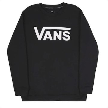 Blusão de Moletom Vans Classic Crew II - Infantil