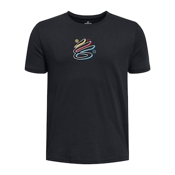 Camiseta Under Armour Curry Shoe Hook - Infantil