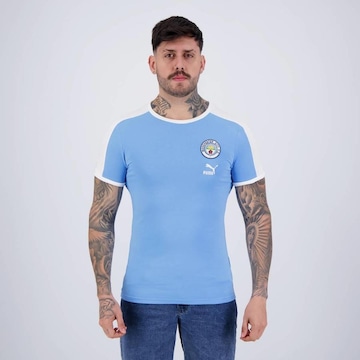 Camisa Manchester City Puma Ftbl Heritage - Masculina