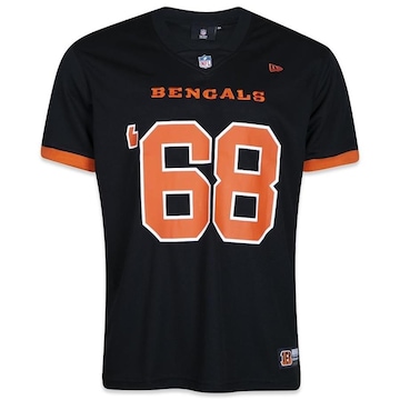 Camiseta New Era Jersey Cincinnati Bengals Core - Masculina