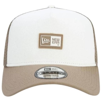 Boné New Era 940 A-Frame Trucker Logo Box - Snapback - Adulto