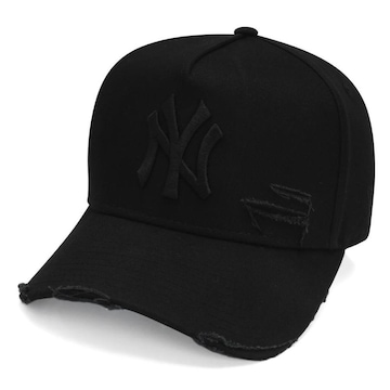 Boné Aba Curva New Era 9Forty A-Frame Strapback mlb New York Yankees - strapback - Adulto