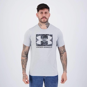 Camiseta Under Armour Camo Boxed - Masculina