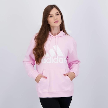 Blusão de Moletom com Capuz adidas Essentials Big Logo - Feminino