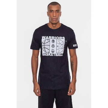 Camiseta Nba Straight Up Golden State Warriors - Masculina