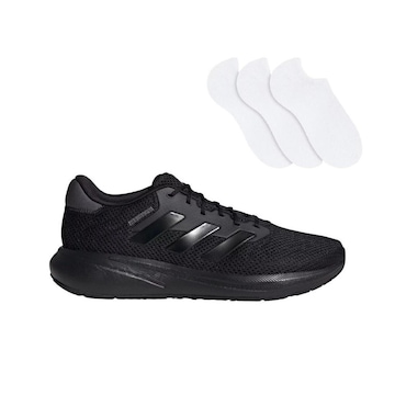 Kit Tênis adidas Response Runner + 3 Pares de Meias - Unissex