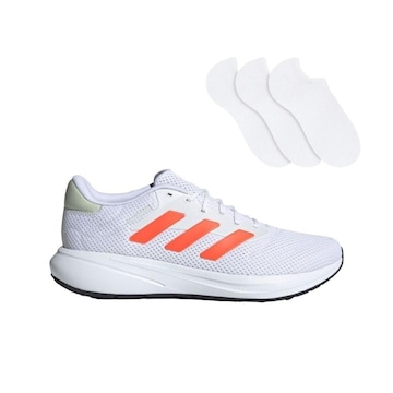 Kit Tênis adidas Response Runner + 3 Pares de Meias - Unissex