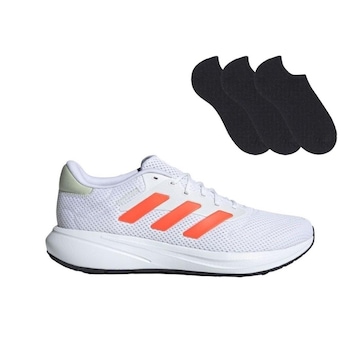 Kit Tênis adidas Response Runner + 3 Pares de Meias - Unissex