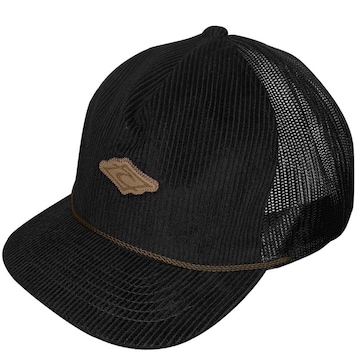 Boné Aba Curva Rip Curl Premium Surf Trucker - Snapback - Adulto