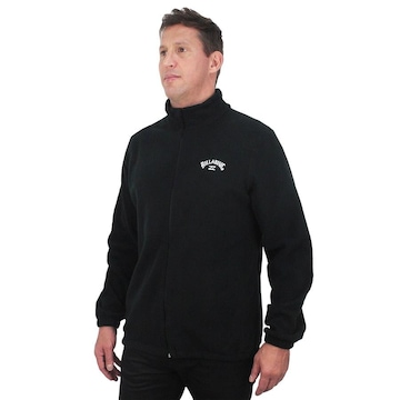 Blusão de Moletom Billabong Soft Fleece Black - Masculino