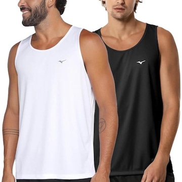 Kit Camiseta Regata Mizuno Energy M - 2 Unidades - Masculina