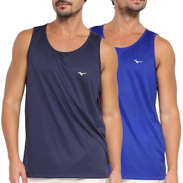 Kit Camiseta Regata Mizuno Energy M - 2 Unidades - Masculina