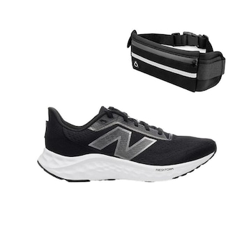 Kit Tênis New Balance Fresh Foam Arishi V4 Feminino + Pochete de Corrida