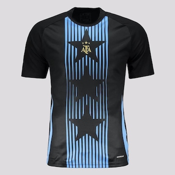 Camisa Argentina 2024 adidas Pré-Jogo - Masculina