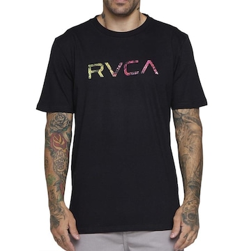 Camiseta Rvca Floral Frame - Masculina