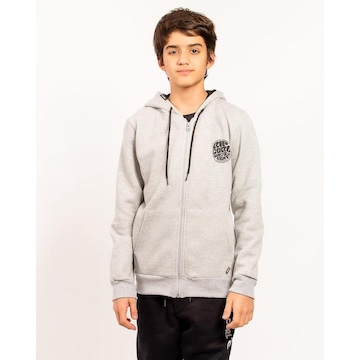 Blusão de Moletom com Capuz Rip Curl Round Logo - Infantil