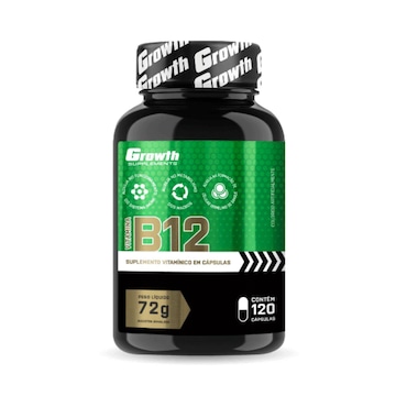 Vitamina B12 120 Caps Growth Supplements