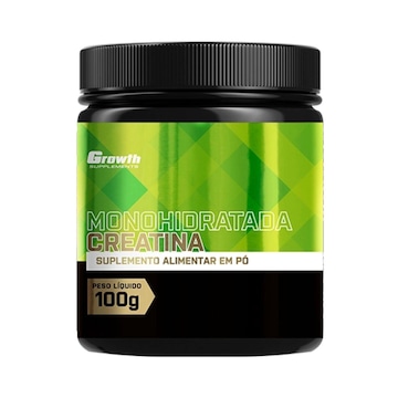 Creatina Monohidratada 100g Growth Supplements - Natural