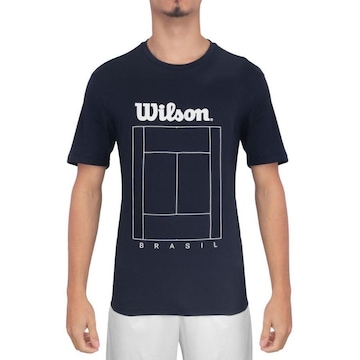 Camiseta Wilson Tennis Court - Masculina