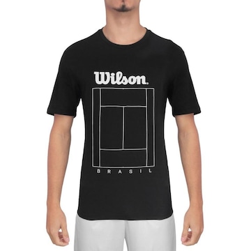 Camiseta Wilson Tennis Court - Masculina