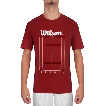 Camiseta Wilson Tennis Court - Masculina