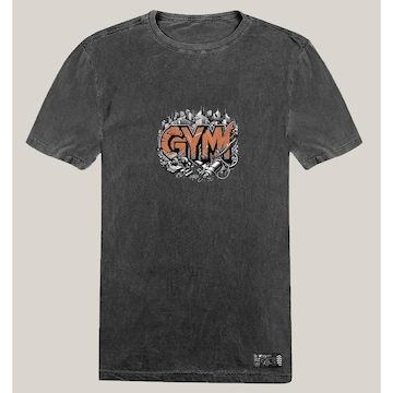 Camiseta WSS Brasil Estonada Algodão Prime Gym Street - Masculina