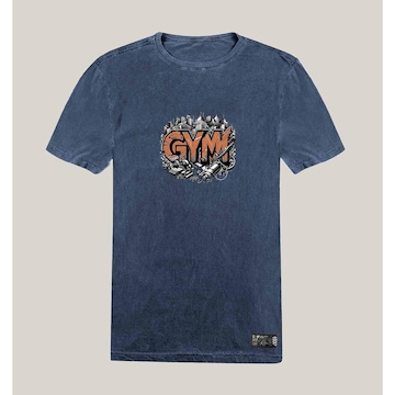 Camiseta WSS Brasil Estonada Algodão Prime Gym Street - Masculina