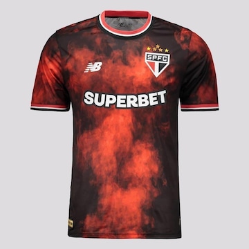 Camisa do São Paulo III New Balance Comemorativa 2024 Jogador - Masculina