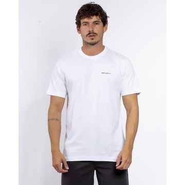 Camiseta Rip Curl Brand Logo - Masculina