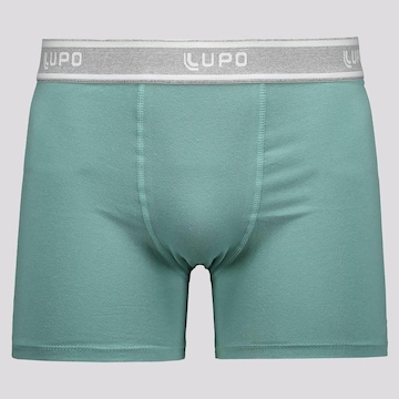 Cueca Boxer Lupo Basic Algodão com Elastano - Masculina