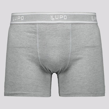 Cueca Boxer Lupo Basic Algodão com Elastano - Masculina